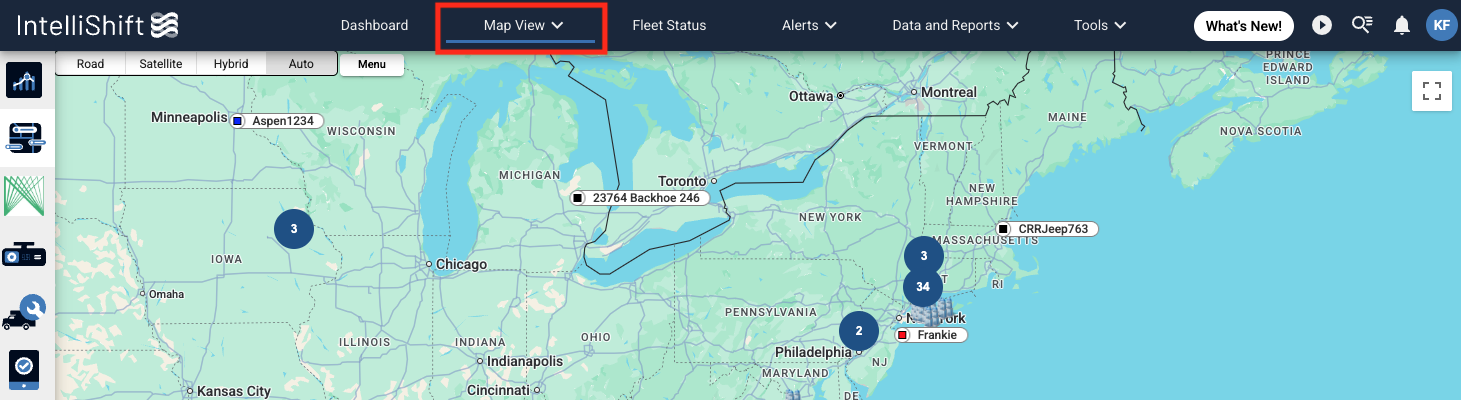 Map View